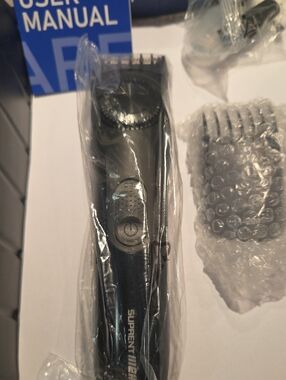 Black Electric Beard Trimmer